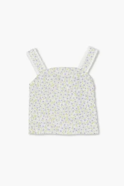 Girls Ditsy Floral Print Tank Top (Kids)