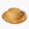 Girls Embroidered Floppy Hat (Kids)