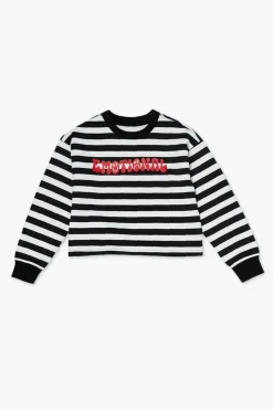 Girls Emotional Graphic Pullover (Kids)