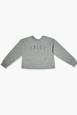 Girls Fairy Graphic Pullover (Kids)
