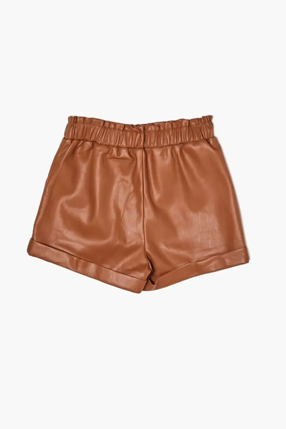 Girls Faux Leather Shorts (Kids)