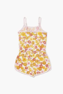 Girls Floral Cami Romper (Kids)