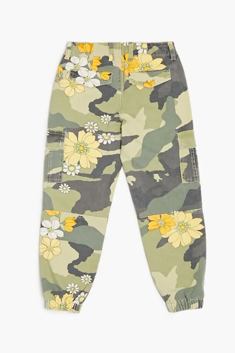 Girls Floral Camo Joggers (Kids)