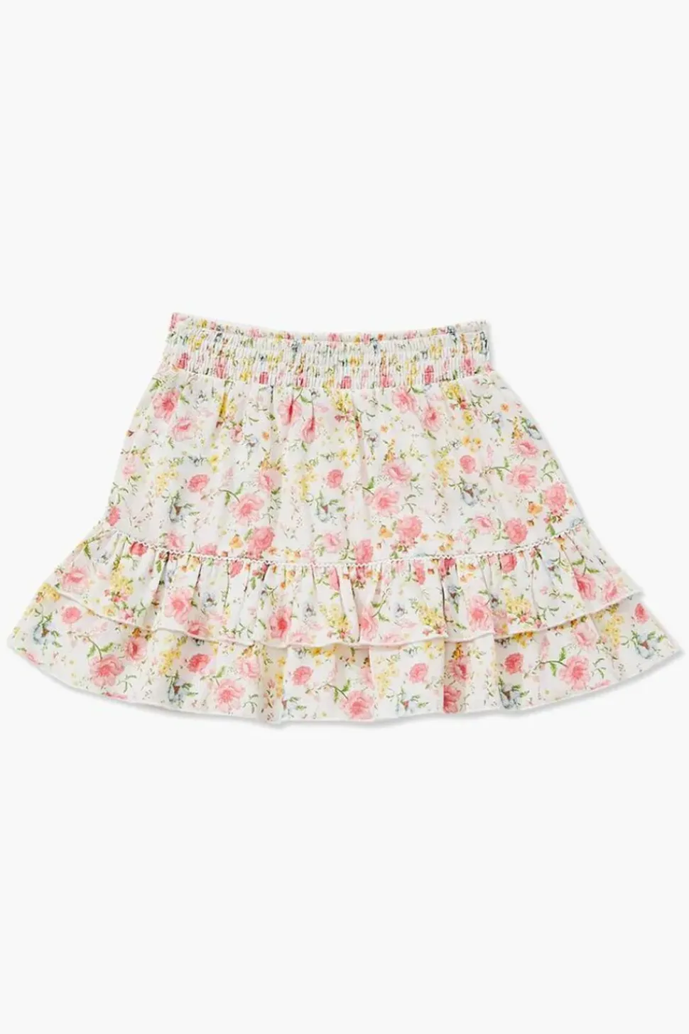 Girls Floral Flounce Skirt (Kids)