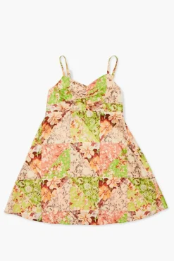Girls Floral Patchwork Cami Dress (Kids)