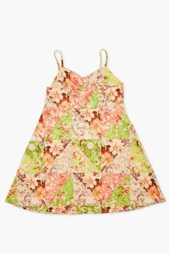 Girls Floral Patchwork Cami Dress (Kids)