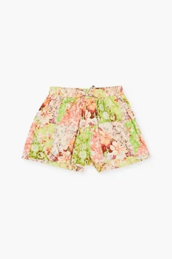 Girls Floral Patchwork Shorts (Kids)