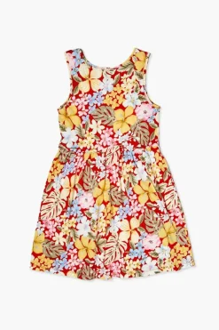 Girls Floral Print Dress (Kids)