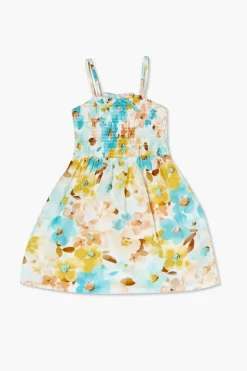 Girls Floral Print Dress (Kids)