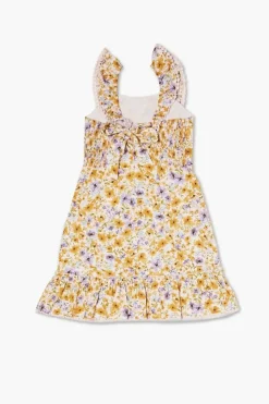 Girls Floral Print Dress (Kids)