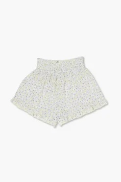Girls Floral Print Shorts (Kids)