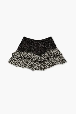 Girls Floral Print Skirt (Kids)