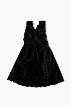 Girls Glitter Sleeveless Mini Dress (Kids)