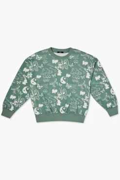 Girls Graphic Pullover (Kids)