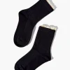 Girls Lace-Trim Crew Socks (Kids)