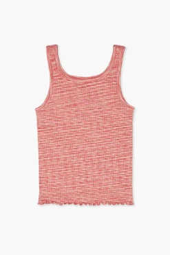 Girls Lettuce-Edge Tank Top (Kids)