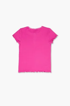 Girls Lettuce-Edge Top (Kids)