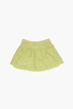 Girls Lettuce-Trim Skirt (Kids)