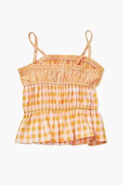 Girls Mixed Plaid Cami (Kids)