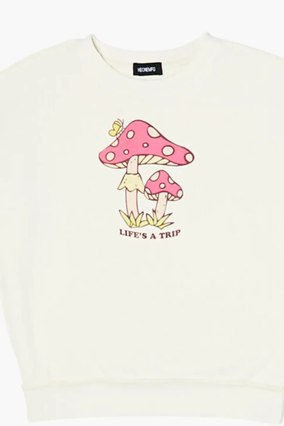 Girls Mushroom Graphic Pullover (Kids)