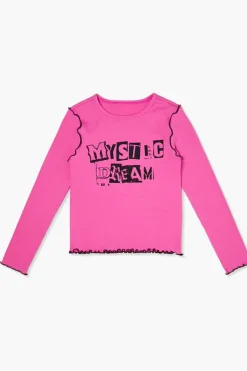 Girls Mystic Dream Graphic Long-Sleeve Tee (Kids)