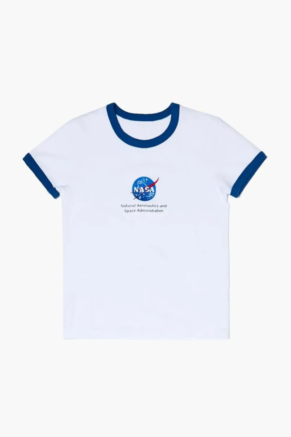 Girls Nasa Graphic Ringer Tee (Kids)