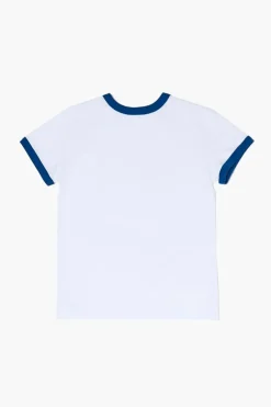 Girls Nasa Graphic Ringer Tee (Kids)