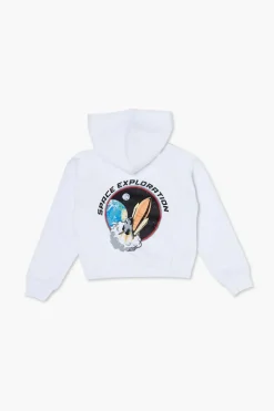 Girls Nasa Zip-Up Hoodie (Kids)
