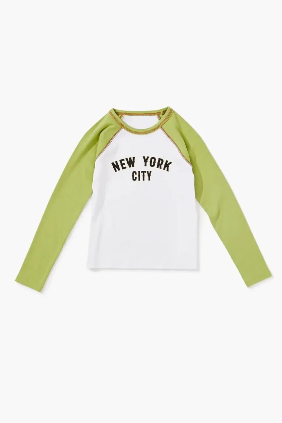 Girls New York Baseball Tee (Kids)