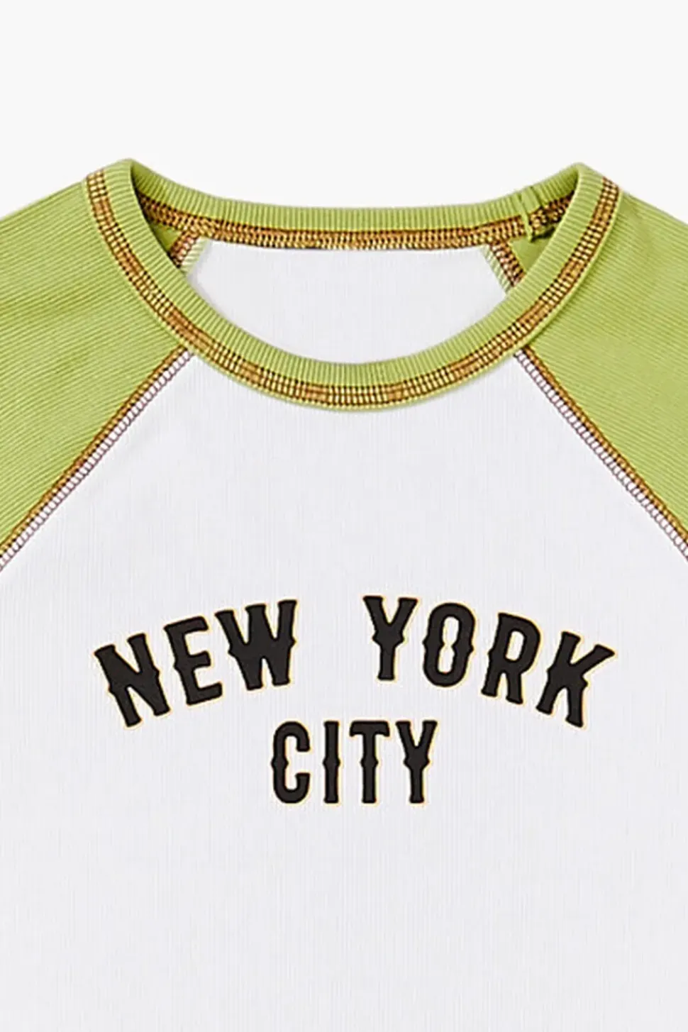 Girls New York Baseball Tee (Kids)