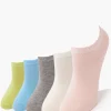 Girls Organically Grown Cotton Socks - 5 Pack (Kids)