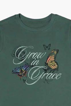 Girls Organically Grown Cotton Tee (Kids)