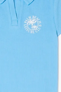 Girls Palm Beach Graphic Polo Shirt (Kids)