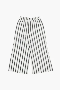 Girls Pinstriped Wide-Leg Pants (Kids)