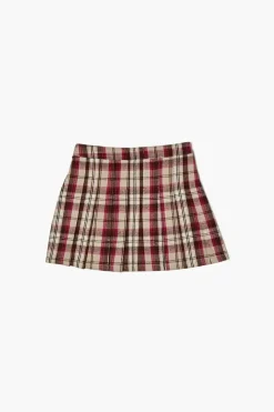 Girls Plaid A-Line Skirt (Kids)