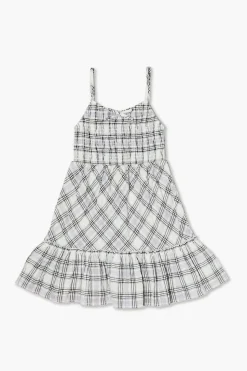 Girls Plaid Cami Dress (Kids)