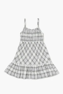 Girls Plaid Cami Dress (Kids)
