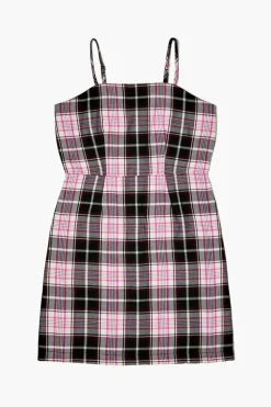 Girls Plaid Cami Dress (Kids)