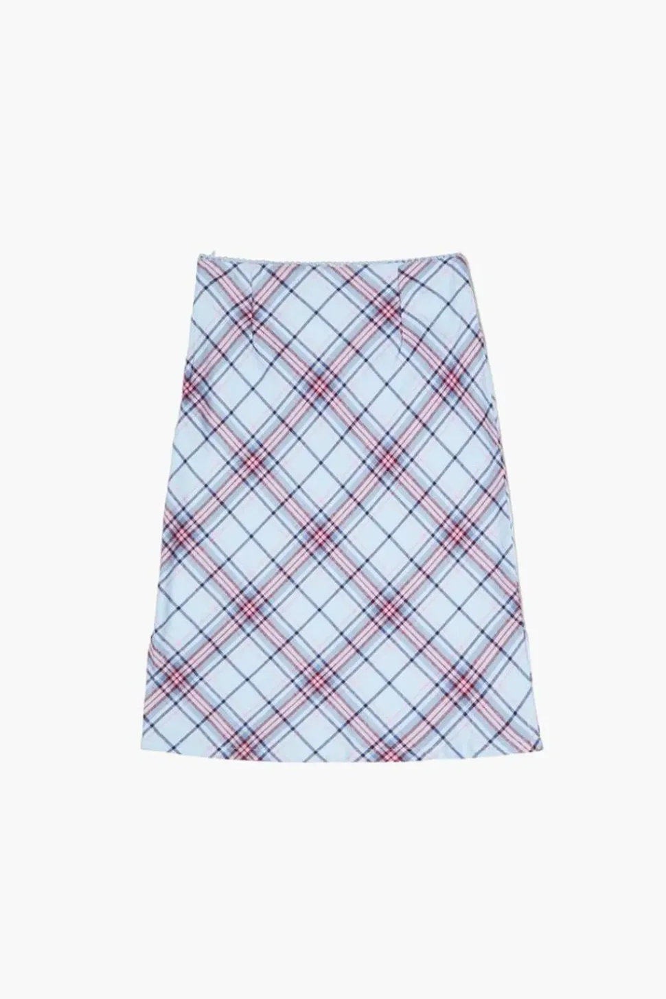 Girls Plaid Midi Skirt (Kids)