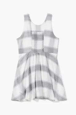 Girls Plaid Romper (Kids)