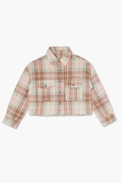 Girls Plaid Shirt (Kids)