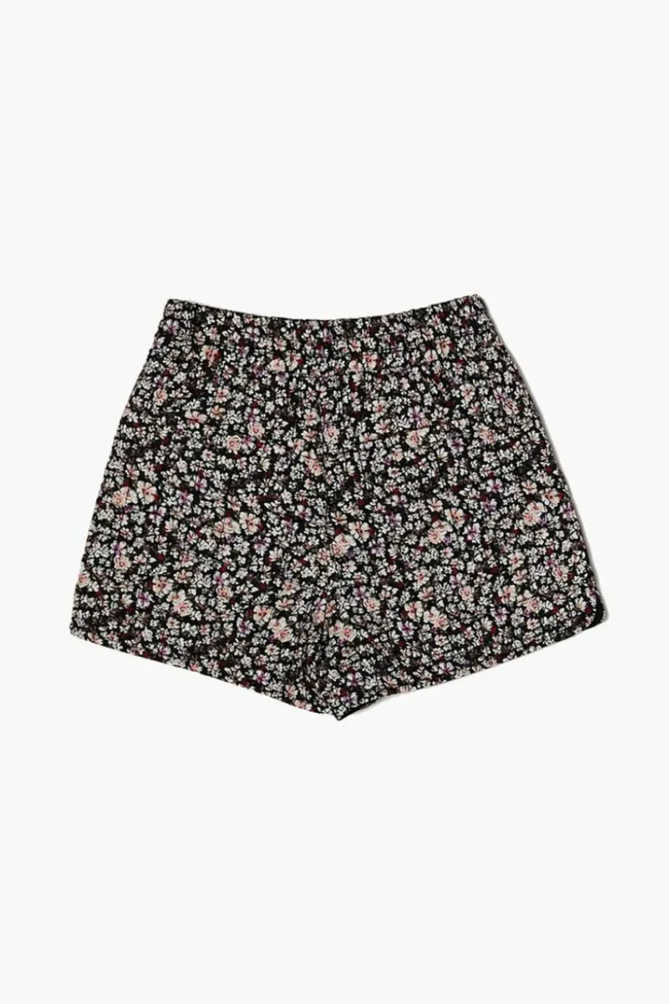 Girls Quilted Floral Print Shorts (Kids)