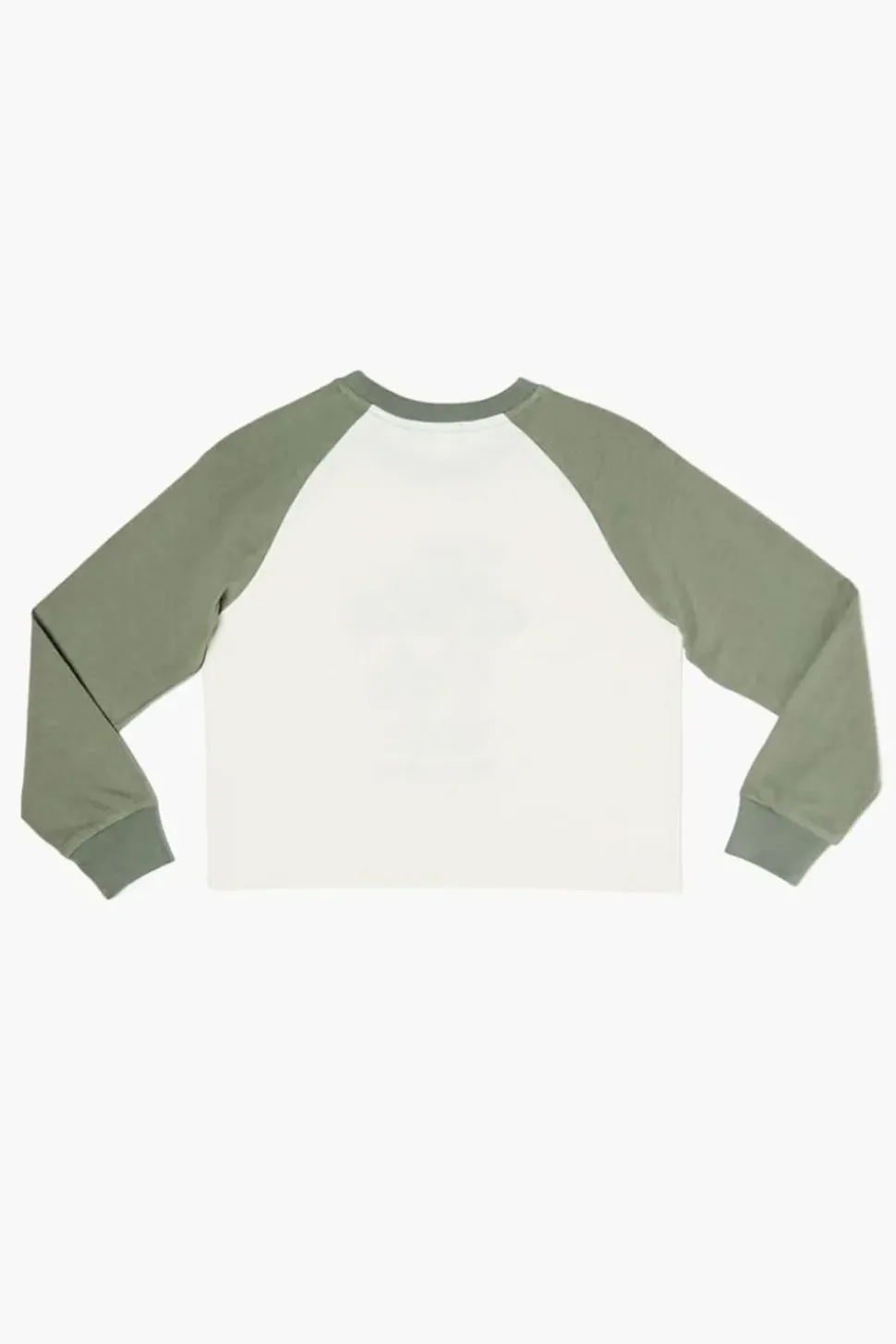 Girls Raglan Mushroom Graphic Tee (Kids)
