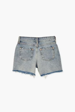 Girls Recycled Cotton Denim Shorts (Kids)