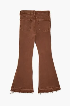 Girls Recycled Cotton Flare Jeans (Kids)