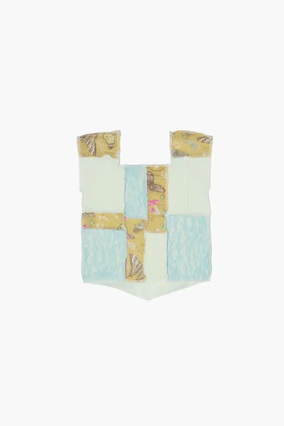 Girls Reworked Cap-Sleeve Top (Kids)