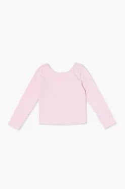 Girls Scoop Neck Long-Sleeve Tee (Kids)