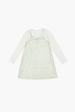 Girls Sequin Dress & Tee Set (Kids)