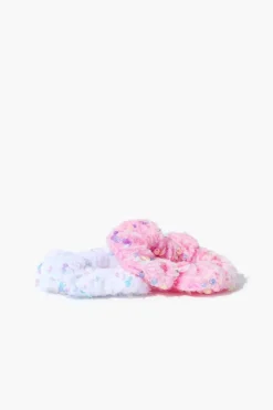 Girls Sequin Hair Scrunchie Set (Kids)