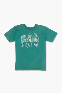 Girls Skeleton Graphic Tee (Kids)